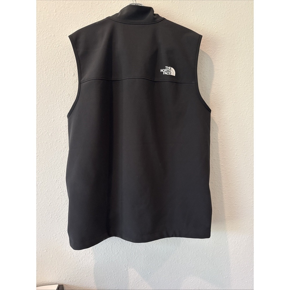 The North Face Men's WindWall Black Full Zip Vest Size L - Picture 2 of 3